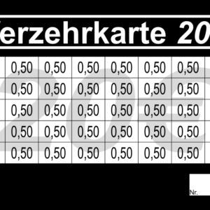 Nikolas Verzehrkarte 20 EUR Nachbestellung