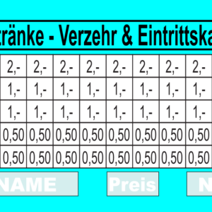 Starclub Verzehrkarte 50 EUR Nachbestellung