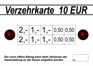 Brendel Verzehrkarten 10 EUR gestaltet und abgenommen