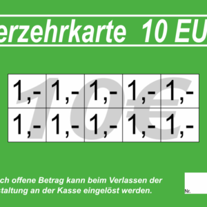 Müller Verzehrkarten 10 EUR gestaltet und abgenommen