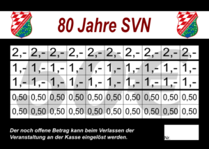 Blum Verzehrkarte 50 EUR schwarz gestaltet und abgenommen