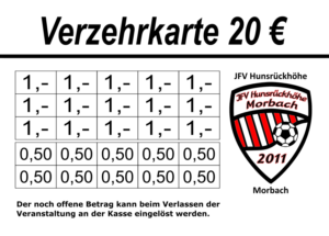 Riemann Verzehrkarte 20 EUR Nachbestellung