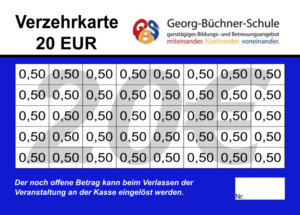 Herminghaus Verzehrkarte 20 EUR gestaltet und abgenommen