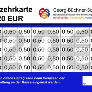 Herminghaus Verzehrkarte 20 EUR gestaltet und abgenommen