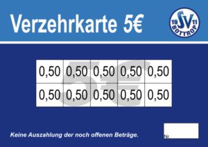 Kessels Verzehrkarte 5 EUR Nachbestellung