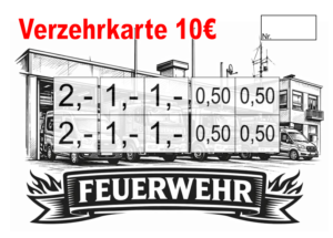 Schlachter Verzehrkarte 10 EUR gestaltet und abgenommen