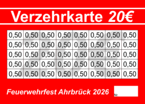 Hilberath Verzehrkarte 20 EUR gestaltet und abgenommen
