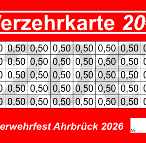 Hilberath Verzehrkarte 20 EUR gestaltet und abgenommen