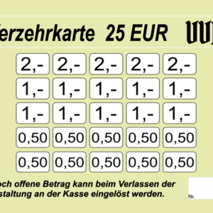 landenberger Verzehrkarte 25 EUR Nachbestellung