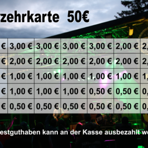 Lehmann Verzehrkarte 50 EUR gestaltet und abgenommen