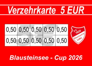 Mürkens Verzehrkarte 5 EUR Nachbestellung