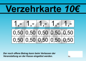 Dörr Verzehrkarte 10 EUR Nachbestellung
