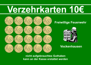 Hefter Verzehrkarte 10 EUR Nachbestellung