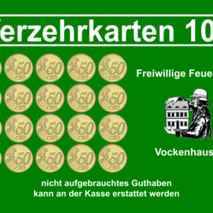 Hefter Verzehrkarte 10 EUR Nachbestellung