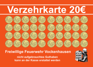 Hefter Verzehrkarte 20 EUR Nachbestellung