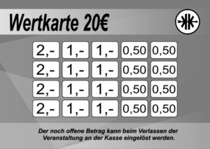 Fessler Verzehrkarte 20 EUR Nachbestellung
