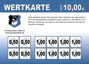 Wachendörfer Verzehrkarte 10 EUR Nachbestellung