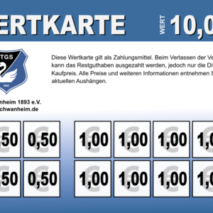 Wachendörfer Verzehrkarte 10 EUR Nachbestellung