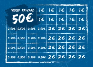 Becker Verzehrkarte 50 EUR zum Drucken aufbereitet und abgenommen
