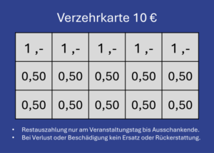 Dietsche Verzehrkarte 10EUR zum Druck aufbereitet