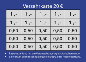 Dietsche Verzehrkarte 20EUR zum Druck aufbereitet