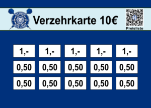 Rautmann Verzehrkarte 10EUR gestaltet und abgenommen