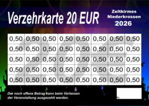 Streipert Verzehrkarten 20 EUR gestaltet und abgenommen