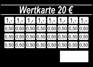 Riehm Verzehrkarte 20EUR Nachbestellung