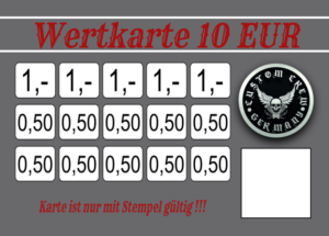 Meys Verzehrkarte 10EUR Nachbestellung